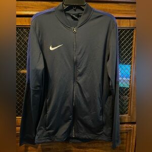 Nike Men's Navy Blue Jacket size Large